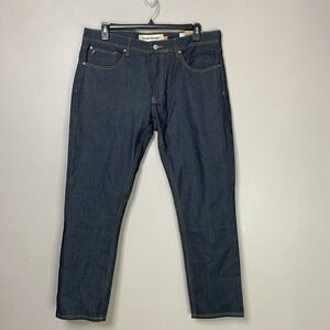 Tailor Vintage Jeans Mens 38x30 Canaan Slim Fit Stretch Indigo Rinse Wash‎